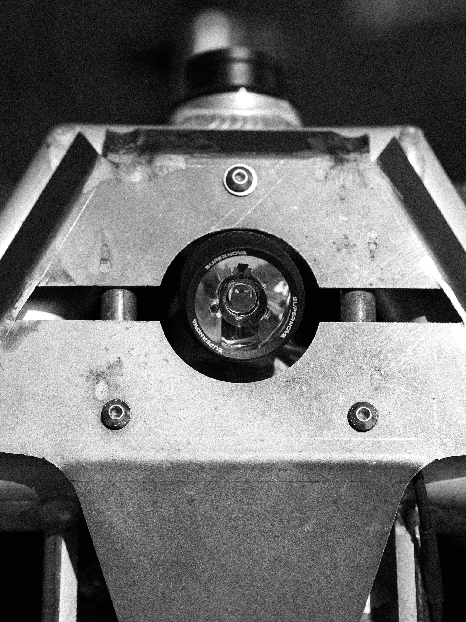 Détail mécanique d'un vélo Galian